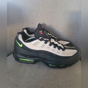 Nike Air Max 95 Essential Black Volt Shoes Men's Size 14